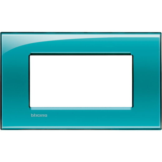 Bticino Rahmen LNA4804VD grün 4-modulig