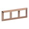 Legrand Rahmen VLIFE 3fach Kupfer