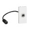 Legrand Anschlusseinheit 078779 MSC JACK 3,5-DOSE+KABEL 1M WS