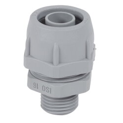 Legrand Verschraubung 382922 M16 D=12 PVC grau