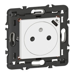 Legrand Steckdose 077161L Mosaic Stand 1xUSB-C UW