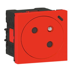 Legrand Steckdose 077128L Mosaic Link 45° F/B EBS rt