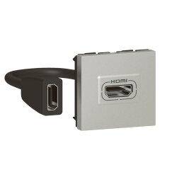 Legrand Anschlusseinheit Mosaic HDMI 2.0 vorv.2mod...