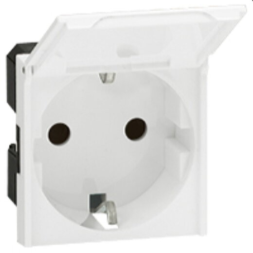 Legrand SCHUKO-Steckdose 077219 MSC KD SL 2mod ws