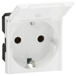 Legrand SCHUKO-Steckdose 077219 MSC KD SL 2mod ws