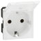 Legrand SCHUKO-Steckdose 077219 MSC KD SL 2mod ws