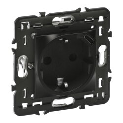 Legrand SCHUKO-Steckdose Mosaic USB-C sw