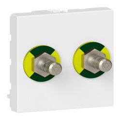 Legrand Potentialausgleichdose 078760L Mosaic 2-f.2-modul...