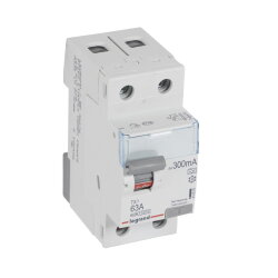 Legrand FI-Schutzschalter, FI TX3 63/0,3A 2polig A