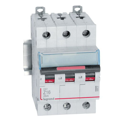 Legrand Leitungsschutzschalter, Automat 409924 DX3 Z16A 3P 25KA 3M