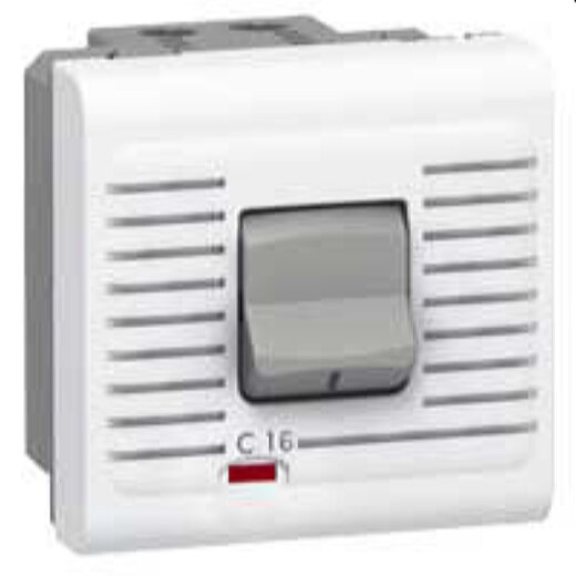 Legrand Leitungsschutzschalter, Automat 077522 MSC 1+N C16A 2mod ws