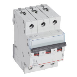 Legrand Leitungsschutzschalter, Automat TX3 C13A 3polig...