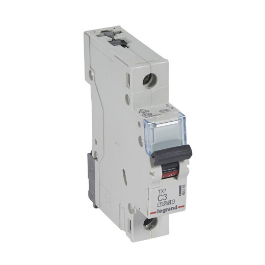 Legrand Leitungsschutzschalter, Automat TX3 C3A 1polig 10kA 1M