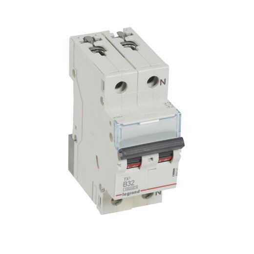 Legrand Leitungsschutzschalter, Automat 404101 TX3 B32A 1P+N 10KA 2M