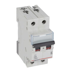 Legrand Leitungsschutzschalter, Automat 403734 TX3 D6A 2P...