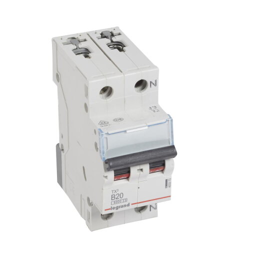 Legrand Leitungsschutzschalter, Automat 403373 TX3 B20A 1P+N 6KA 2M