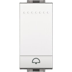 Bticino Taster N4042N 1m weiss