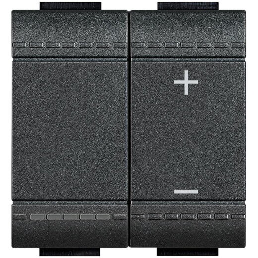 Bticino Tastdimmer L4408N 600VA RL 2mod anthrazit