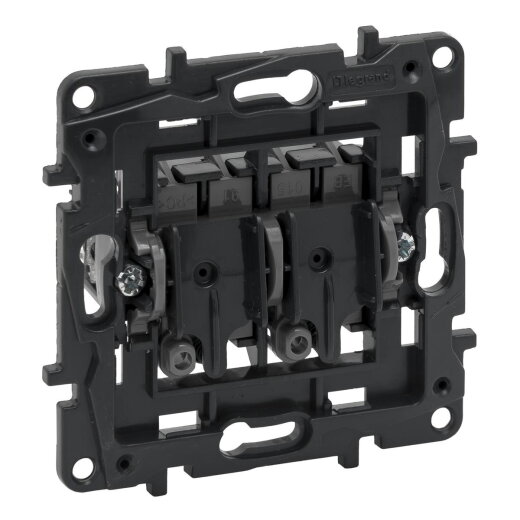 Legrand Einsatz 864012 Niloe Step Doppelwechseltaster 6A