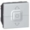 Legrand Jalousieschalter 079226 MSC 2mod alu