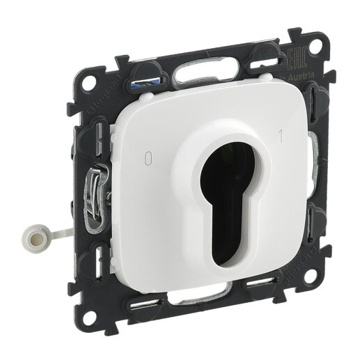 Legrand Schlüsselschalter 755235 V.ALL 0-1 UW