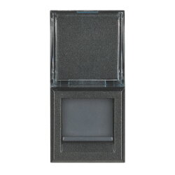 Bticino Datenanschlussdosen RJ45 Cat6 FTP110 anthrazit