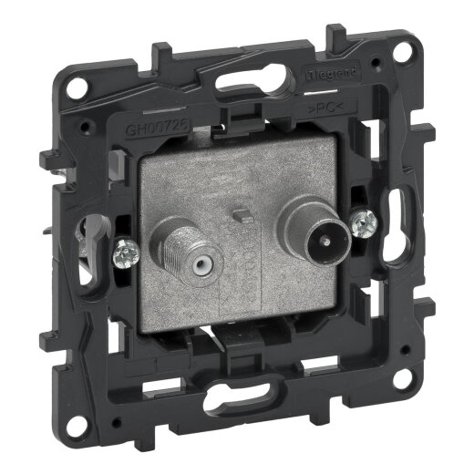 Legrand Einsatz 864055 Niloe Step Tv-Sat Durchgangsdose