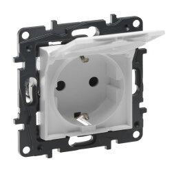 Legrand SCHUKO-Steckdose 864163 Niloe Step Klappd....