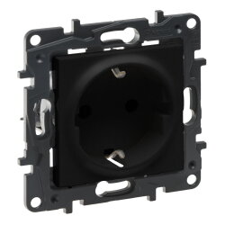 Legrand SCHUKO-Steckdose 864562 Niloe Step schwarz