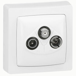 Legrand Anschlussdose 086042 AP TV FM SAT