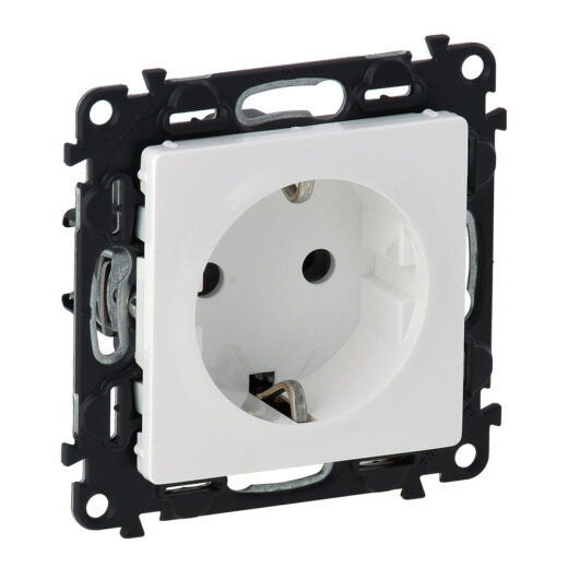 Legrand SCHUKO-Steckdose 753121 VLIFE SEITL.KLEMM. SL UW