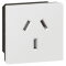 Legrand Steckdose 572112 MSC Australien 10/15A 2mod