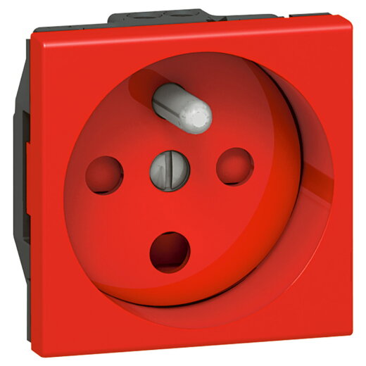 Legrand Steckdose 077114 MSC franz. codiert 2mod rt