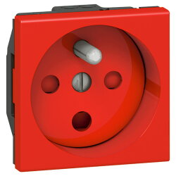 Legrand Steckdose 077114 MSC franz. codiert 2mod rt