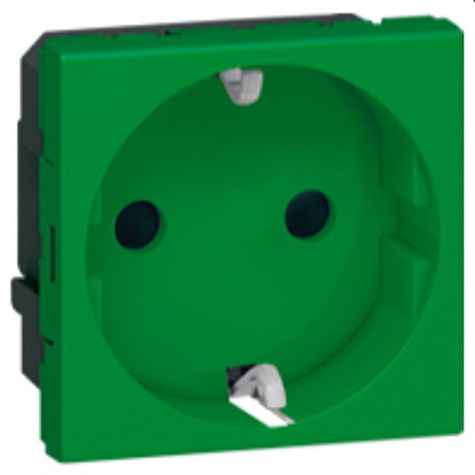 Legrand SCHUKO-Steckdose 077216 MSC SL 2mod grün