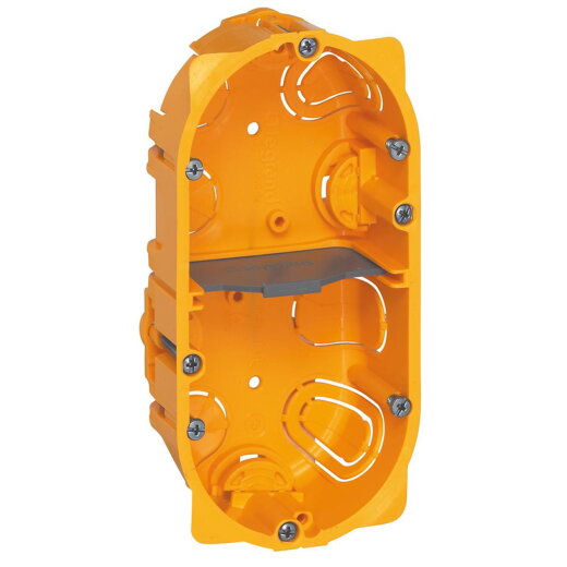 Legrand Unterputzdose 080042 BATIBOX HW 2-fach T=40mm