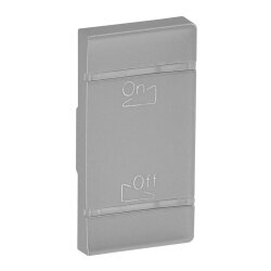 Legrand Wippe VLIFE MH 1modulig Re Musik aluminium