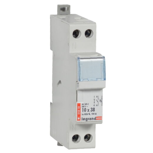 Legrand Sicherungstrenner 005818 LEXIC 1+N/10x38