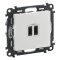 Legrand  753107 VLIFE 2xUSB-C 2MOD 3A UW
