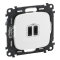 Legrand  755345 VALLURE 2xUSB-C 2MOD 3A UW