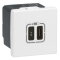 Legrand Steckdose Mosaic USB Typ-C 2-mod.Ladel.30 W uws