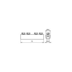 Dehn & Söhne Verbindungsmuffe 385213 Al f. Rd...