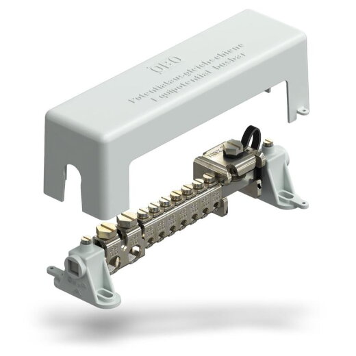 OBO Potentialausgleichsschiene 1801 VDE 217mm grau