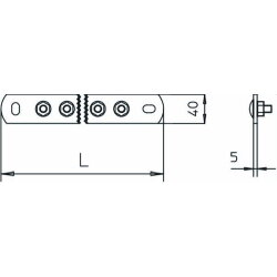 OBO Potentialausgleichsschiene 1802 20 CU BigBar 20...