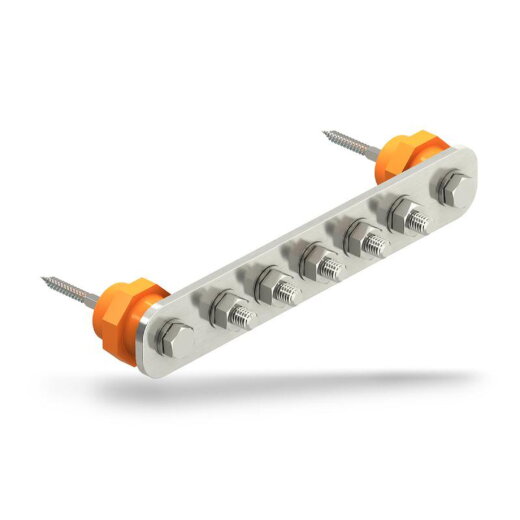 OBO Potentialausgleichsschiene 1802/5-VA NIRO BigBar 5 Anschlüsse