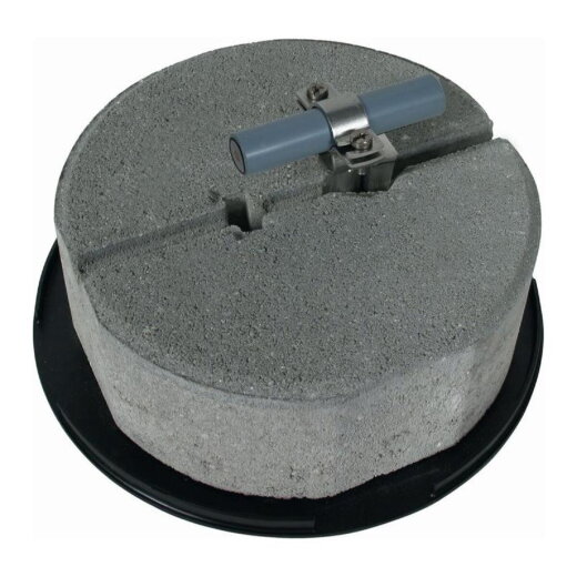 Dehn & Söhne Dachleitungshalter-Set Grundplatte u. Betonstein f. HVI-Leitung