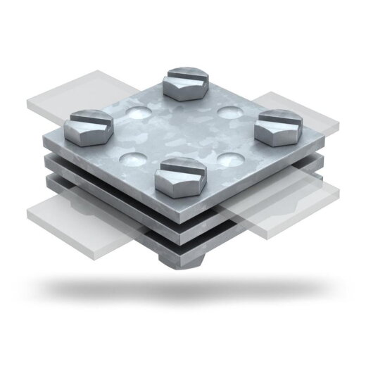 OBO Kreuzverbinder 256/DIN 30 30mm