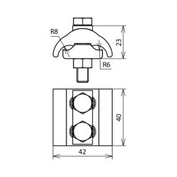 Dehn & Söhne Parallelverbinder 306100 Cu...