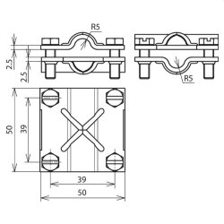 Dehn & Söhne Kreuzstück 314300 ohne...