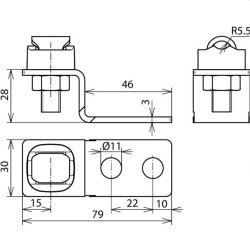 Dehn & Söhne Endstück 363010 mit...